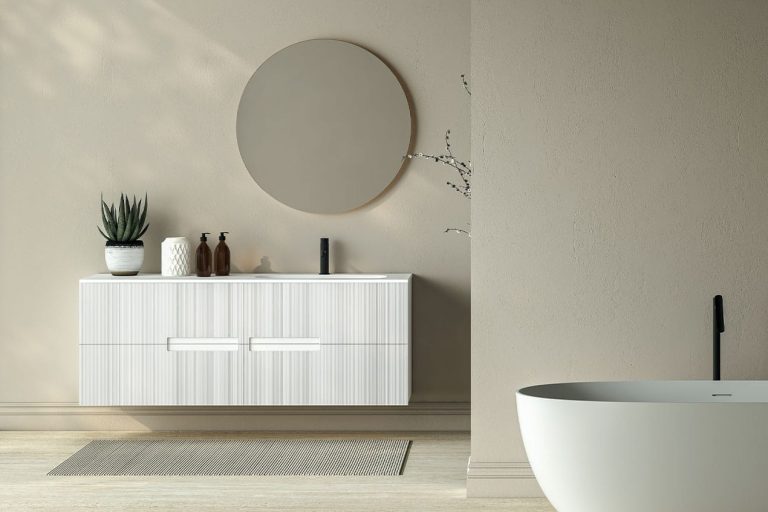 round bathroom mirrors