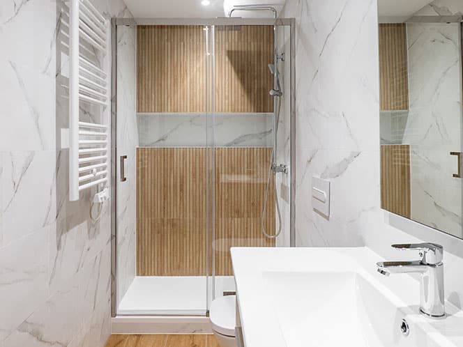 semi-frameless sliding shower screens brisbane