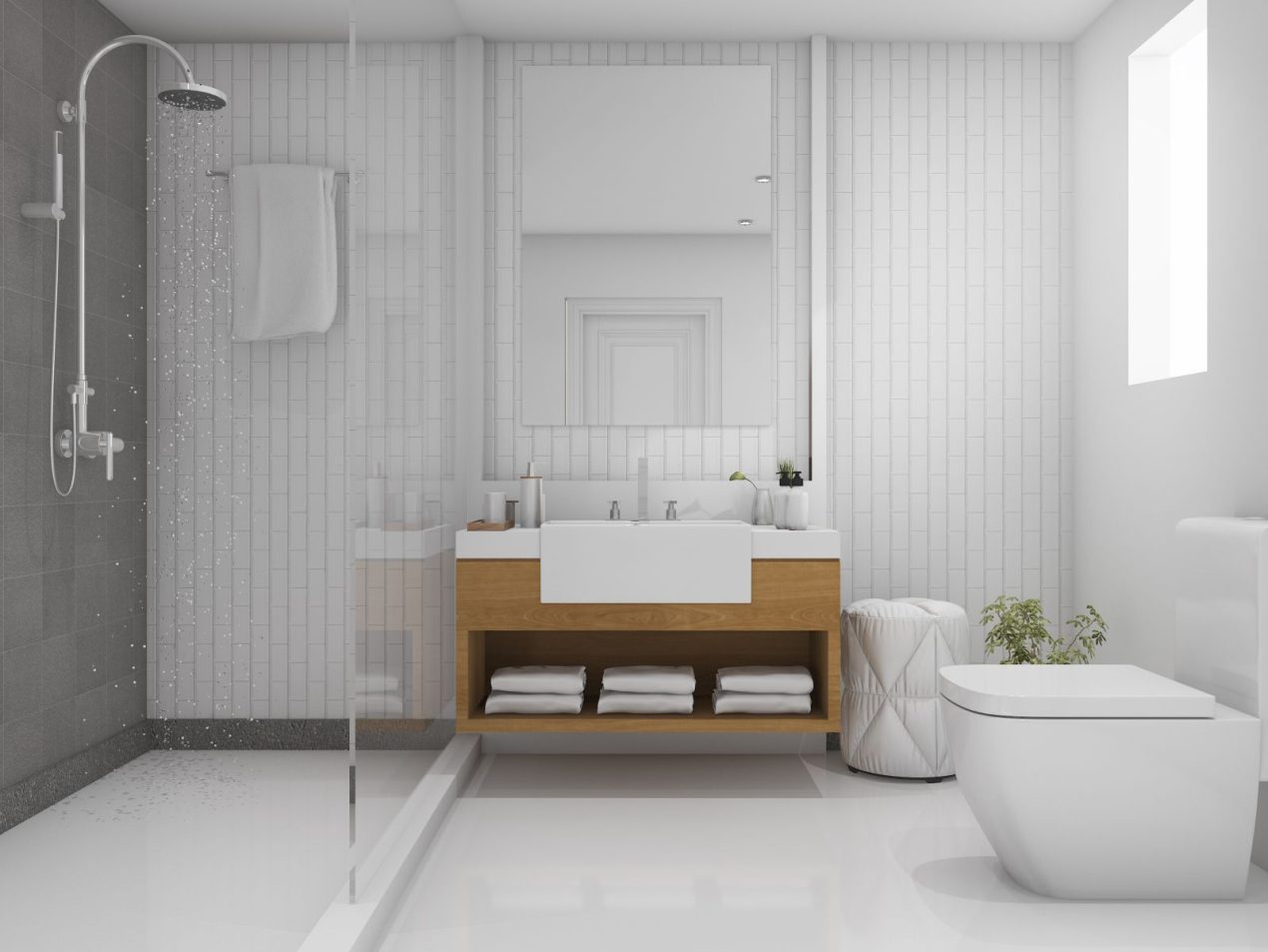 mirror for small bathroom