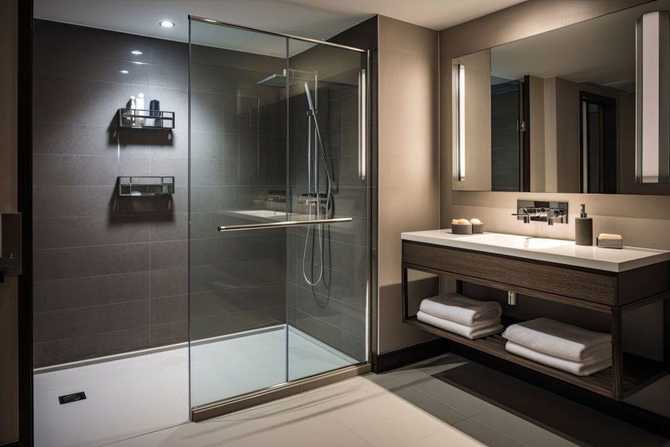 Semi-Frameless Shower Screens Gold Coast