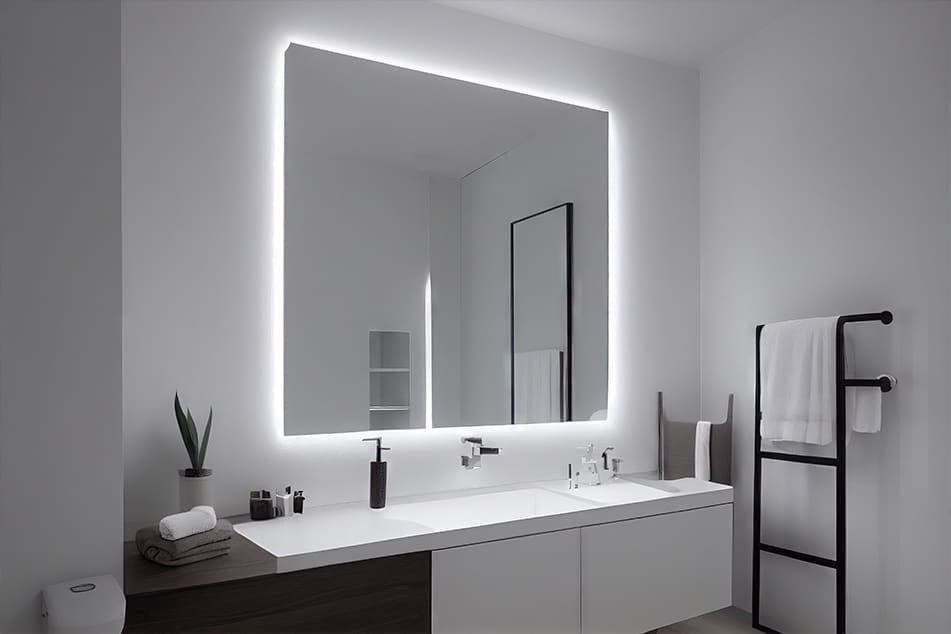Backlit Mirror Trend 2024