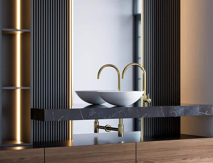 bathroom mirrors gold coast