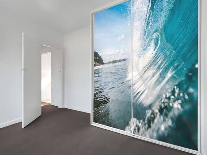 custom printed wardrobe doors