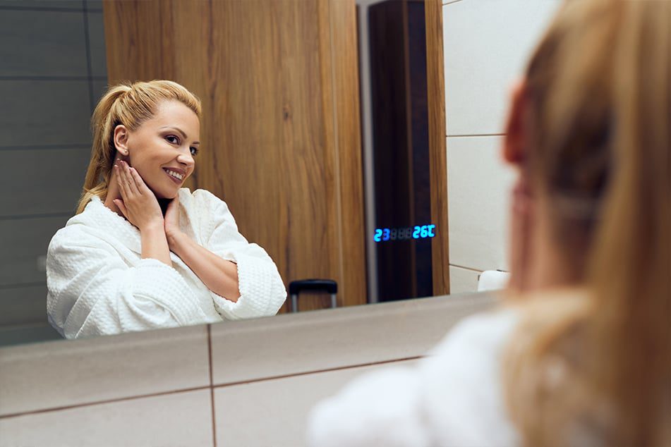 heated mirror trend 2024