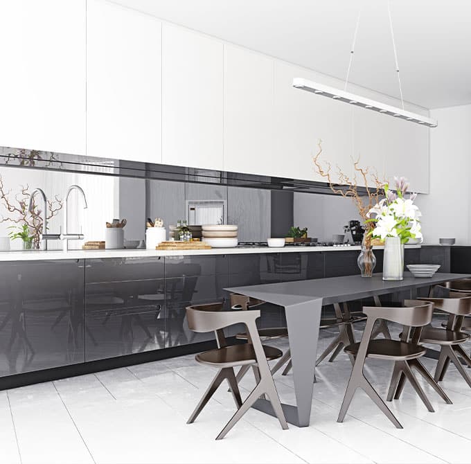 mirrored splashbacks gold coast