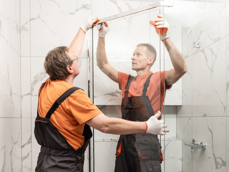 professional shower screen installation