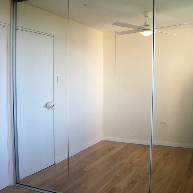 frameless mirror sliding wardrobe doors