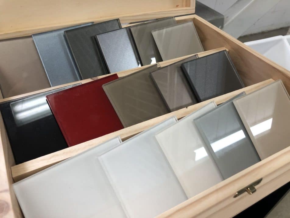 Glass Splashback Colour Options
