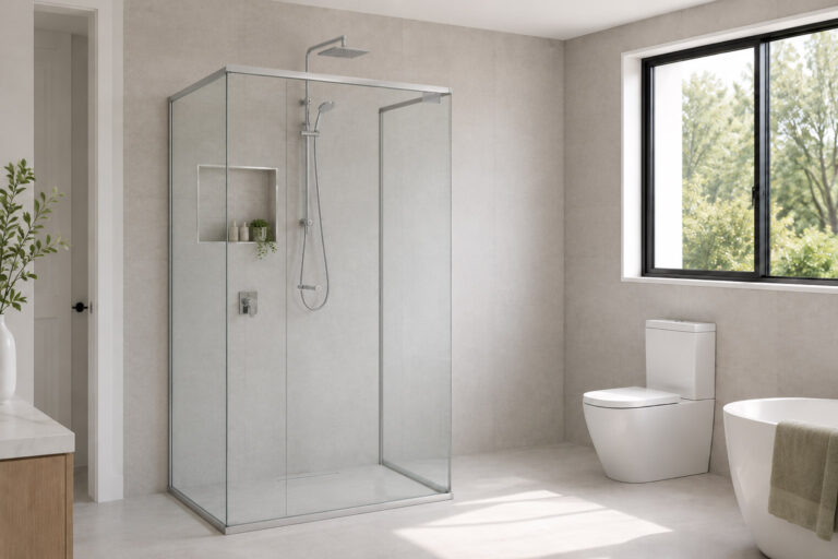 Semi Frameless Shower Screens Brisbane